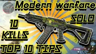 MODERN WARFARE few tips for consistent top 10 placement!