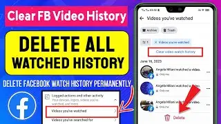 How to Delete All Watched Videos on Facebook 2025 Updated - 