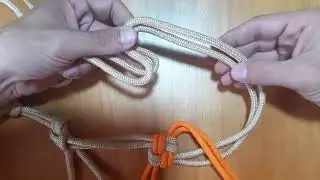 Cabeçada com testeira nó quadrado.