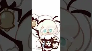 SHERBET COOKIEEEEE 😭 Cotton cookie and Sherbert cookie #cookierun #edit #cookiekingdom #crk #funny