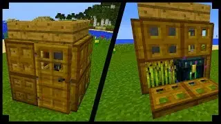 Minecraft : Comment faire une maison ultra compacte (2x2)