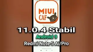 MIUI CAF 11.0.4 STABLE Android 9 (pie) for Redmi Note 5 Pro/Ai/Whyred