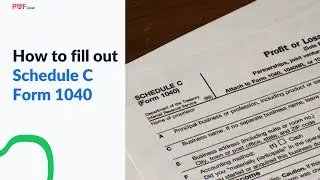 ✔️ How To Fill Out Schedule C Form 1040 in 2024 ✔️ Quick and Easy Guide