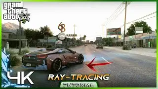 4K How to install Ray Tracing Nvidia in GTA 5? (FREE) Tutorial Class [Showcase Cinema] RESHADE PACK
