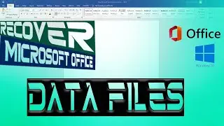 Recover Unsaved Document in Microsoft word / Excel