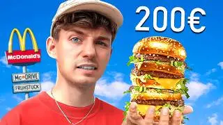 Das Sind Also Die TEUERSTEN Fast Food Drive In Produkte.. 💲😨