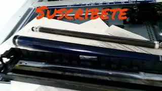 solución a hojas manchadas en Ricoh MP c2550