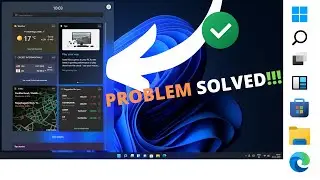Windows 11 Widgets Not Working PROBLEM Solved!! || 
