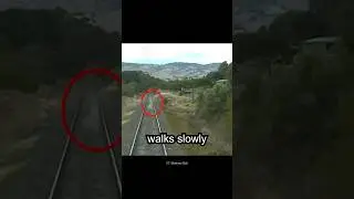 Train driver catches a real ghost on camera 