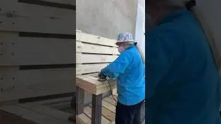 🔴СДЕЛАЛА САДОВЫЙ СТОЛ СВОИМИ РУКАМИ 🙌#декор#своимируками#сад#garden#diy#рукоделие#дача#homemade
