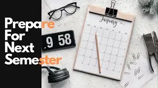 Back to the game: Tips and trick for a successful Semester Start