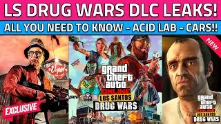 GTA 5 Online Los Santos Drug Wars DLC | DLC INFO, CARS, Trailer, RELEASE DATE - December Winter 2022