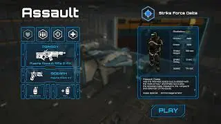 Assault On Proxima - New Class Stats on Character Selection