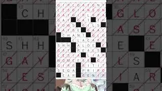 Crossword puzzles are fun i swear