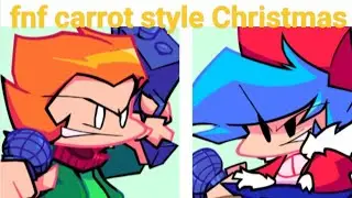 Friday Night Funkin - Carrot Style Christmas [FNF Mod]