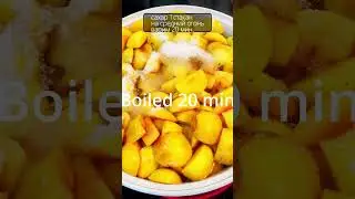 How to Cook apple compote.  Adam.  Cooks & Eat.