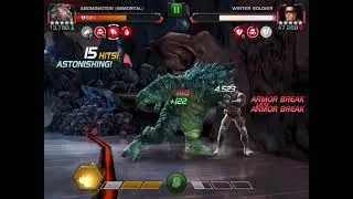 Immortal Abomination vs variant 6 boss - Marvel Contest of Champions