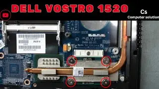 HOW TO DISSEMBLE  DELL VOSTRO 1520 