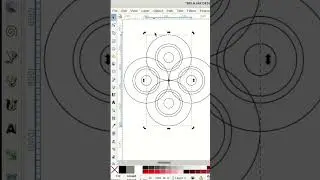 Inkscape tutorial - create abstract logo with shape builder tool 