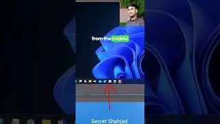 How To Move Windows11 Taskbar From Center To Left in Seconds 