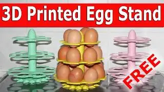 Custom Egg Stand 3D Print - Easy and Fun Project!