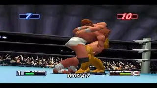 Rickson Gracie vs. Yoshiki Takahashi - Shoot-Style (Virtual Pro Wrestling 2 N64)