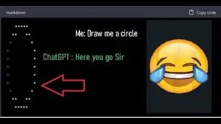 ChatGPT drawing a circle be like... 🤣🤣🤣