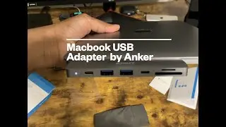anker 7 in 1 usb c hub for macbook pro's 2019 2020