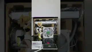 Cooler Master ML240L V2 WHITE - Stop Motion Unboxing #shorts