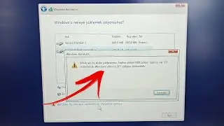 Windows bu diske yüklenemez. Seçilen diskte MBR bölüm tablosu var.  (Çözüm!)