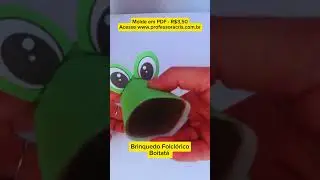 Brinquedo para o Folclore - Molde em PDF #pedagogia
