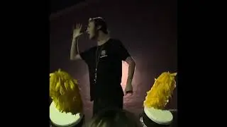 Attempting the Ice Bucket challenge after senior night in Marching Band