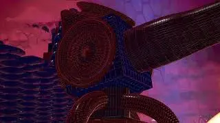 Sci-Fi Raytraced City