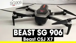 BEAST SG906 (aka CSJ X7) - Almost perfect drone! [sub ENG]