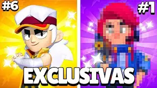 TOP 9 SKINS *MÁS EXCLUSIVAS* 😱 NADIE TIENE LA ÚLTIMA