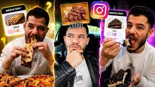 NE YİYECEĞİME İNSTAGRAM FİLTRELERİ KARAR VERİYOR !!