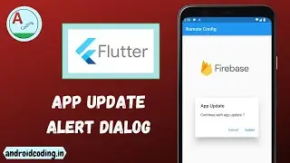 Flutter : App update alert dialog | amplifyabhi