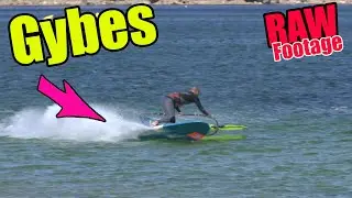 23 Gybes Back to back - RAW Footage