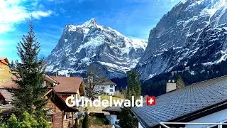 🇨🇭Grindelwald:  walk on the paths of the wonderful Grindelwald 2024 4K