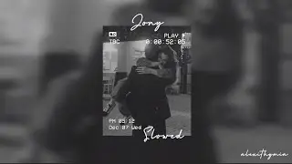 Jony - Мой Рай | slowed | by alexithymia