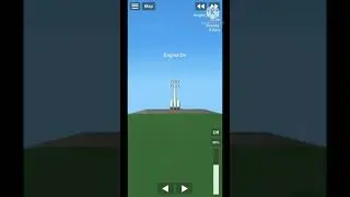 simple one rocket space station (space flight simulator)