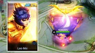 New valir leo ikki saint seiya skin