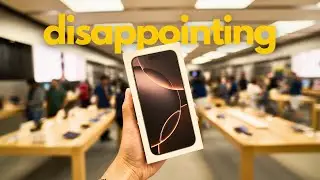 the iPhone 16 Pro Max is disappointing...