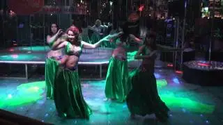 Performance of studio of the аrabian dance 