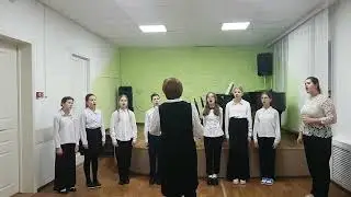 Всюду снег. Ц. Кюи