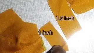 How to Stitch Blouse Button Patti and I Patti/Stitching Video/#justtry #tailorbro #trendingwork