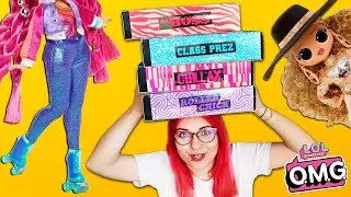 WIELKIE LALKI LOL SURPRISE OMG  *seria 3* 💜 Roller Chick 💰 Da Boss 💤 Chillax 📚 Class Prez  miss Aga