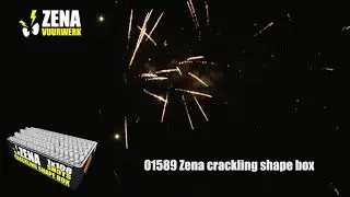 Zena crackling shape box - Zena - Zena Vuurwerk