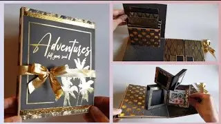 #pop-up #miniscrapbook presentation / #àlbum de fotos / présentation #album photo /#scrapbooking