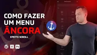 Como criar o menu âncora no Elementor